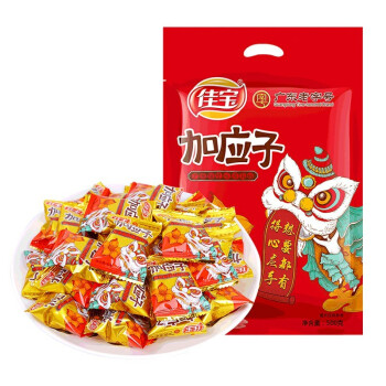 佳宝广东老字号果脯蜜饯果干话梅零食大包量贩散装梅干加应子500g	